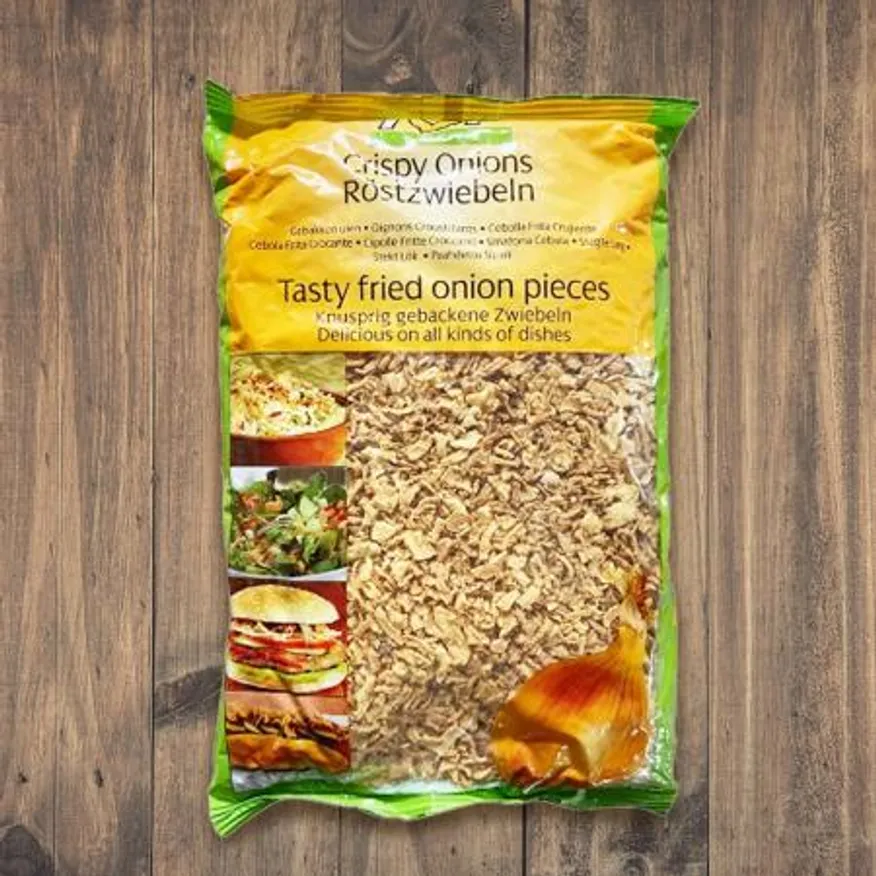 크리스피어니언 구운양파 핫도그 햄버거 토핑 500g 양파튀김 양파후레이크 이미지
