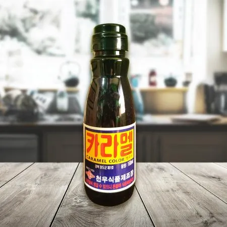 천우식품 카라멜색소 Ⅲ 190ml