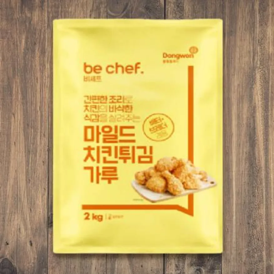 동원홈푸드 마일드 치킨튀김가루 2kg 프리믹스H 치킨파우더 이미지