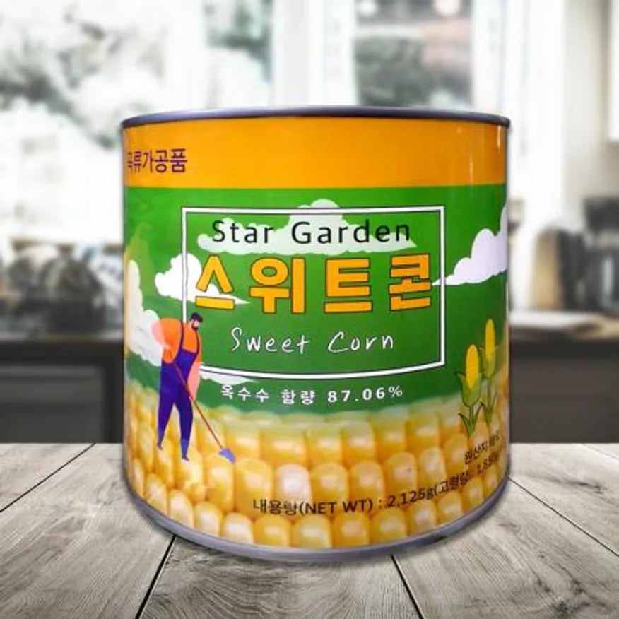 스위트 콘 2,125g 베큠 에브리푸드 옥수수캔 이미지