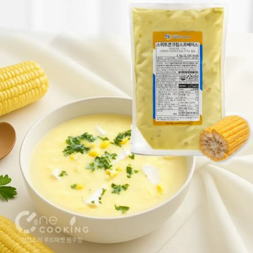스위트콘 크림스프 2kg 대용량 업소용 간편식 콘스프 이미지