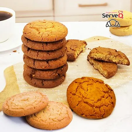 피넛 쿠키 도우 60g X 40개 고소한 땅콩 버터 냉동생지 이미지
