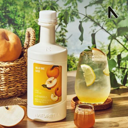 네이쳐티 나주 배 베이스 1.2kg 시럽 농축액