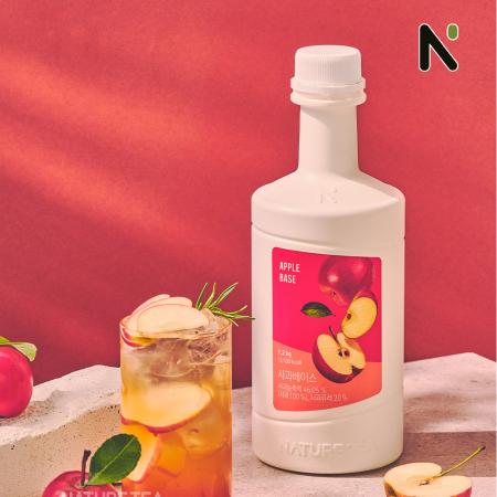 사과 베이스 1.2kg 리얼 과육 함유 쥬스 스무디 에이드