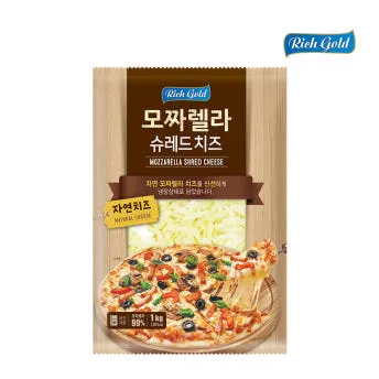 리치골드 모짜렐라 슈레드 피자치즈 1kg 냉장 자연치즈