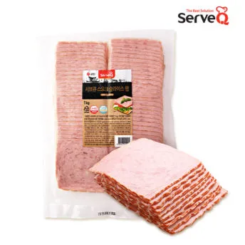 삼양사 스모크 슬라이스 햄 1kg 샌드위치