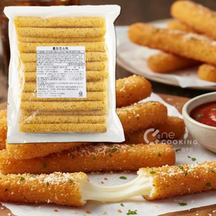 롱 치즈스틱 1kg 19cm X 20개입 모짜렐라 스트링 치즈 이미지