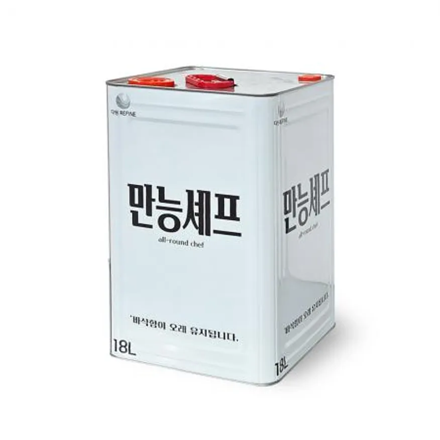 원쿠킹 만능셰프 식용유 18L 업소용 혼합유 튀김유 이미지