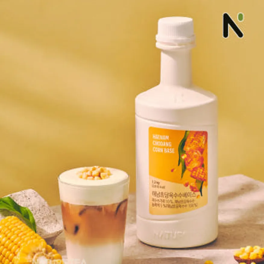 네이쳐티 해남 초당 옥수수 베이스 1.2kg 시럽 농축액 이미지