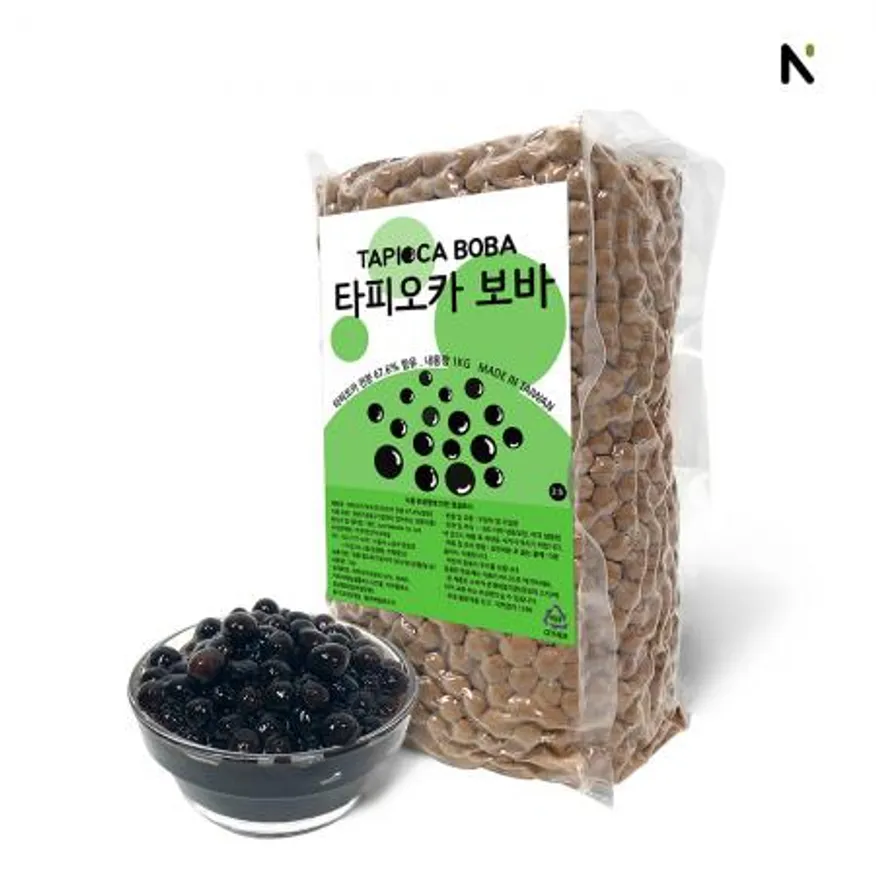 네이쳐티 타피오카 펄 보바2.5 타피오카펄 1kg 버블티 이미지