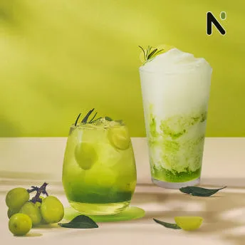 네이쳐티 청포도 에이드 원액 1.2KG 리얼과육함유 음료베이스 아이스티 주스 이미지