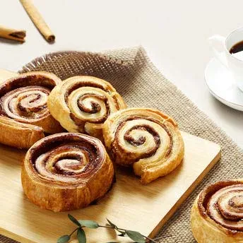 계피 시나몬 빵 90g X 12개 냉동생지 브런치 카페 디저트 훨