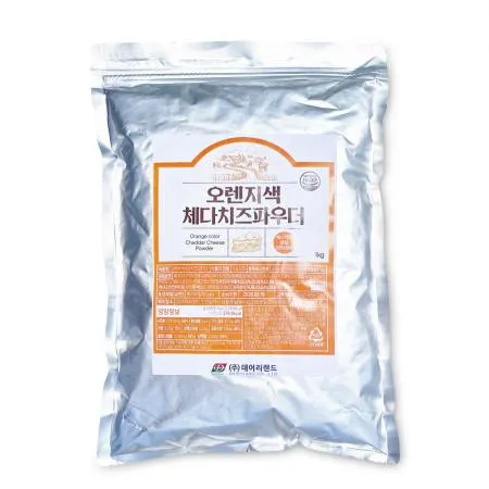 체다치즈 파우더 1kg 오렌지색 황치즈 가루 분말 베이킹재료 이미지