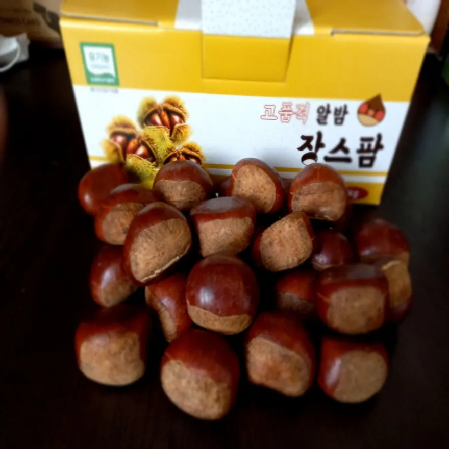 장스팜(공주,부여)유기농알밤 이미지
