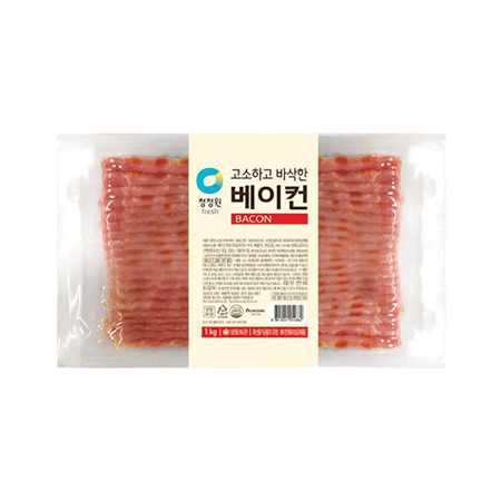 (DH) 청정원 고소하고바삭한베이컨 1kg