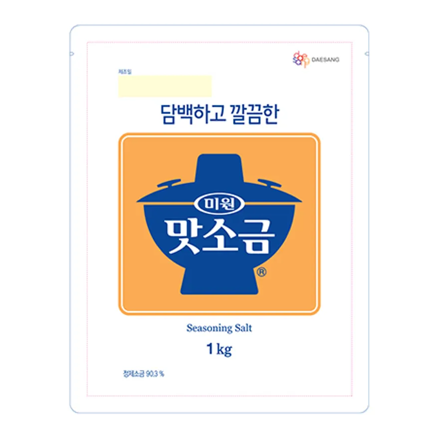 미원 맛소금 1kg 이미지
