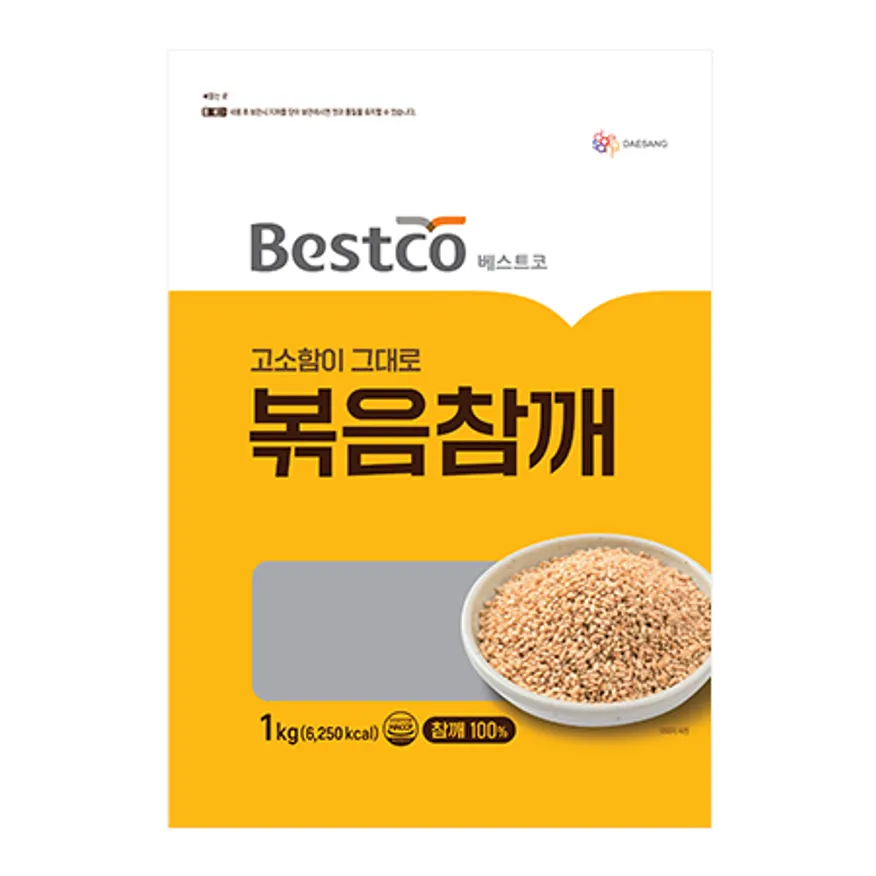 베스트코 볶음참깨 1kg 이미지