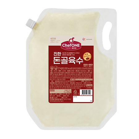 쉐프원 진한돈골육수 2kg