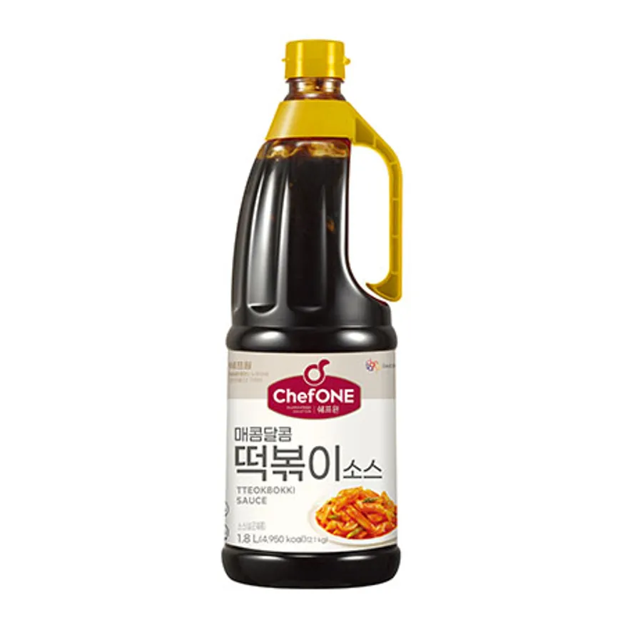 쉐프원 매콤달콤떡볶이소스 1.8L 이미지