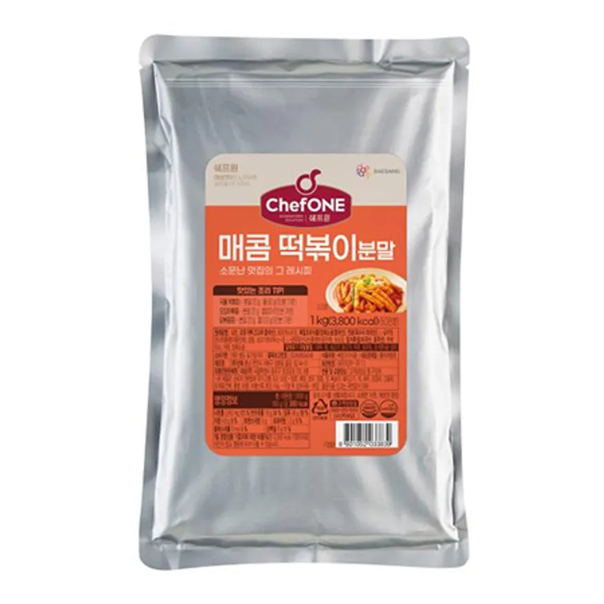 쉐프원 매콤떡볶이분말 1kg 이미지