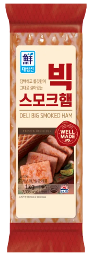 대림선빅스모크햄 1kg(10입) 이미지