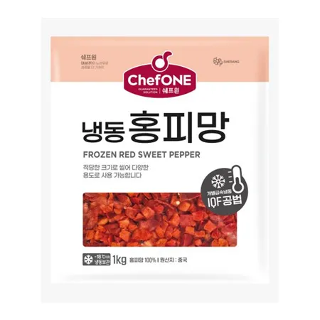 쉐프원 냉동홍피망 1kg