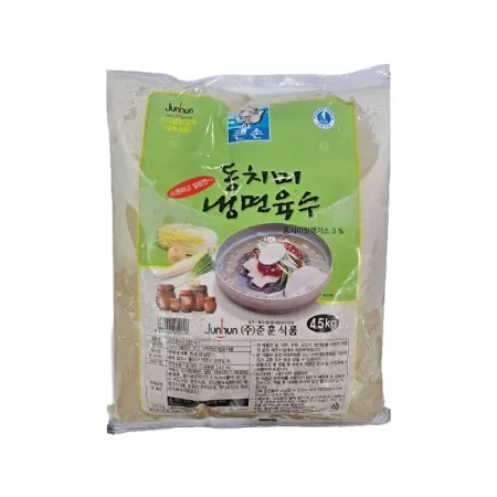 준훈동치미냉면육수 4.5kg(4입)