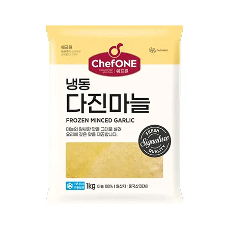 쉐프원 냉동다진마늘 1kg