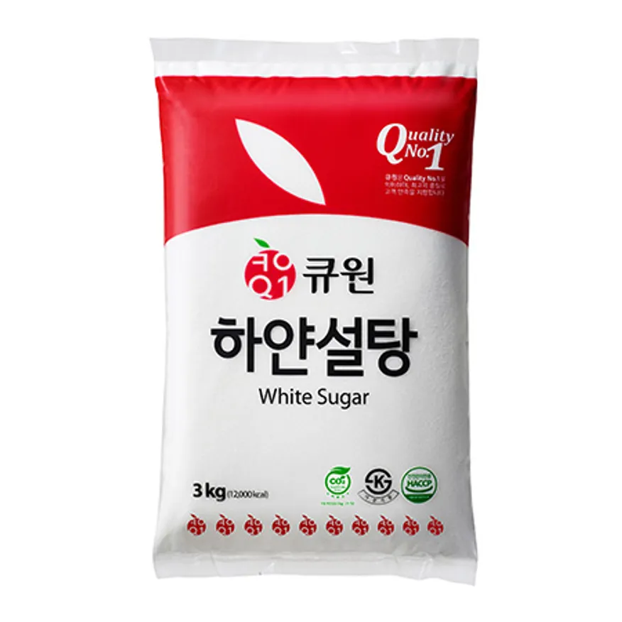 큐원 하얀설탕 3kg 이미지