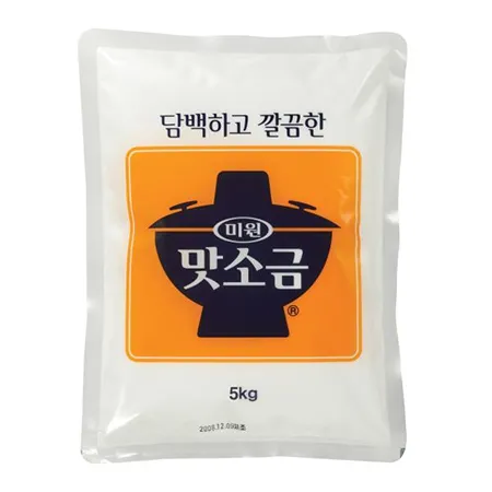 미원 중간맛소금 5kg