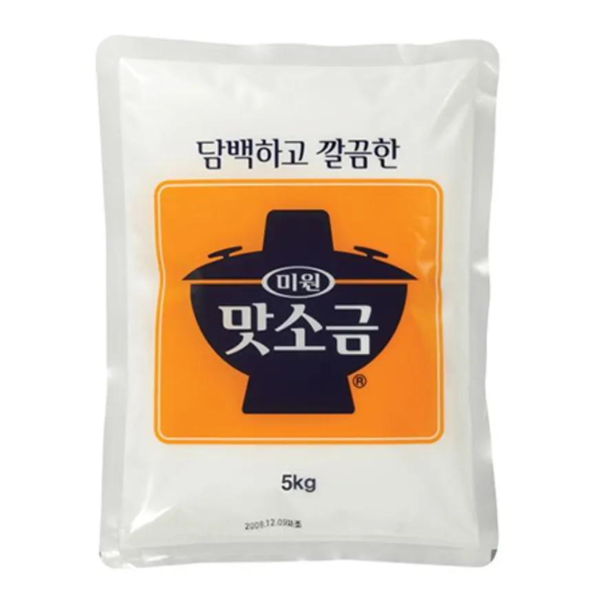 미원 중간맛소금 5kg 이미지