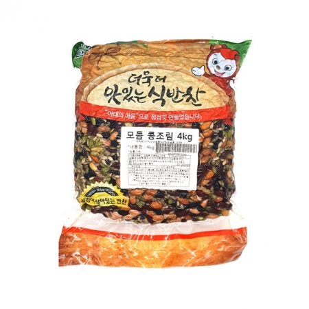 반찬단지모듬콩조림 4kg(4입)