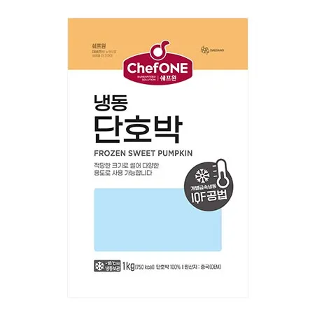 쉐프원 냉동단호박 1kg