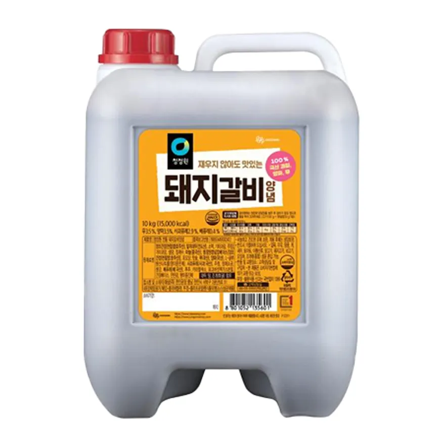 청정원 돼지갈비양념 10kg 이미지