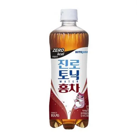 진로 토닉워터 제로 홍차 600ml 20개