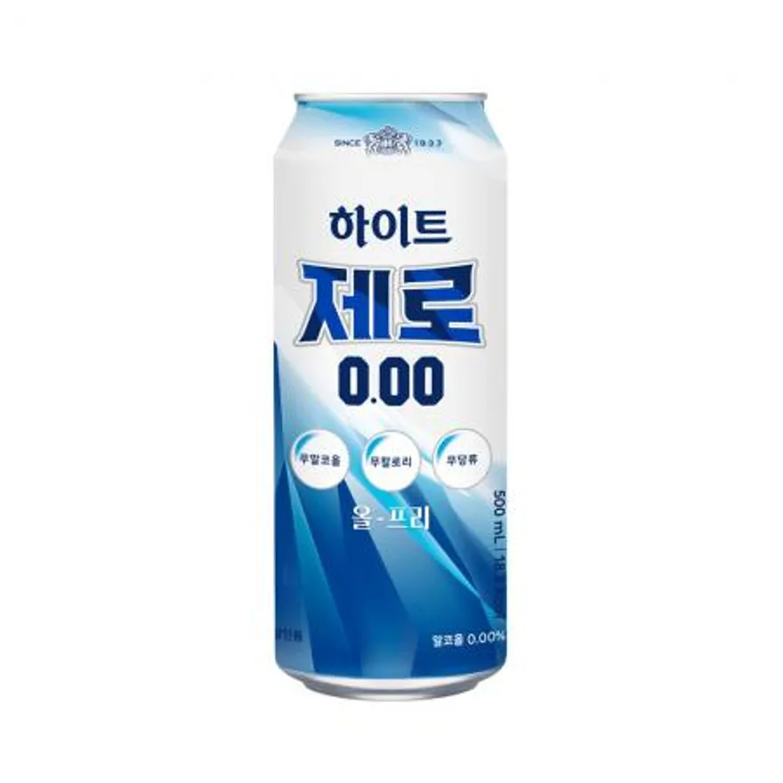 진로 하이트 제로 500ml 24개 이미지