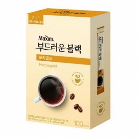 [맥심] 부드러운 블랙 모카골드 100개입