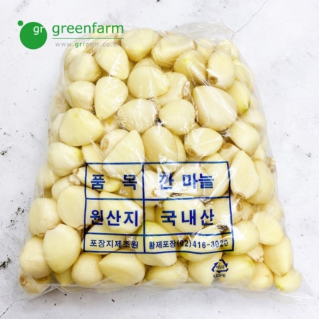 마늘 1kg(사이즈-대)