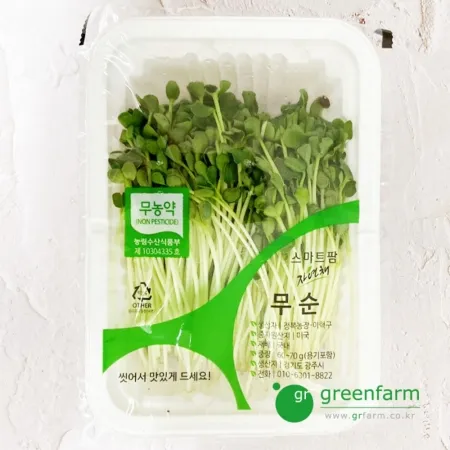 무순 50g 1팩(용기포함 60~70g)