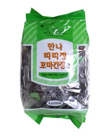 만나)띠띠정 꼬마간장 (6gx200입) 미니간장 일회용 휴대용 배달용 포장용 업소용 간장