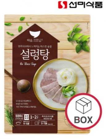 [박스판매] 선미)따숨 설렁탕(실온) (600g*25팩)