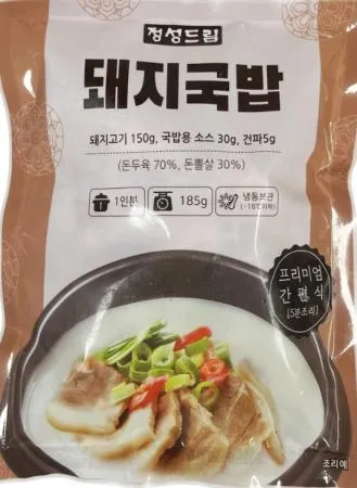 굿 삼희)정성드림 돼지국밥 185g