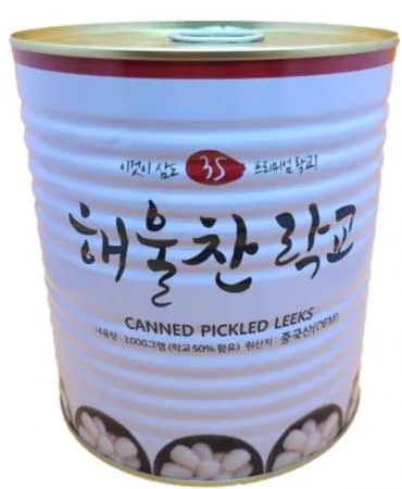 [박스판매] 삼도)해울락교 (3kg*6캔) SSS 해울찬