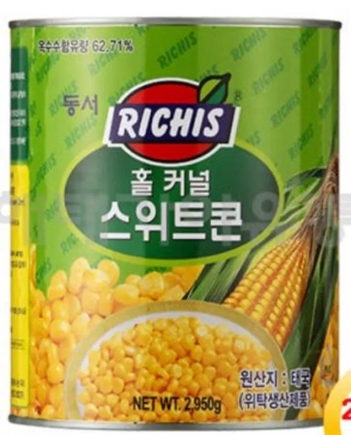리치스)스위트콘 2.95Kg 옥수수콘 이미지