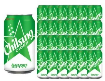 롯데)칠성 사이다 355뚱캔 (355ml*24EA)