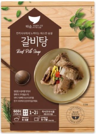 선미)따숨 소갈비탕(실온) 600g 1팩