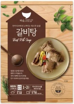 선미)따숨 소갈비탕(실온) 600g 1팩