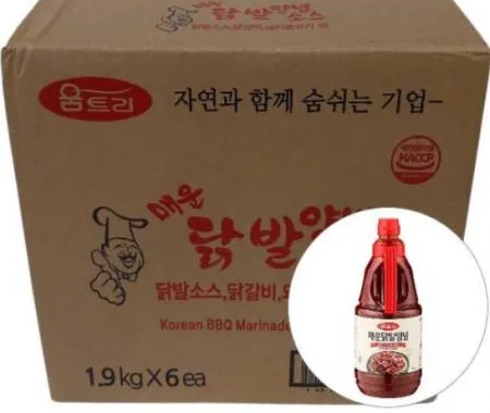 26-[박스판매] 움트리)매운닭발양념 (1.9kg*6EA)