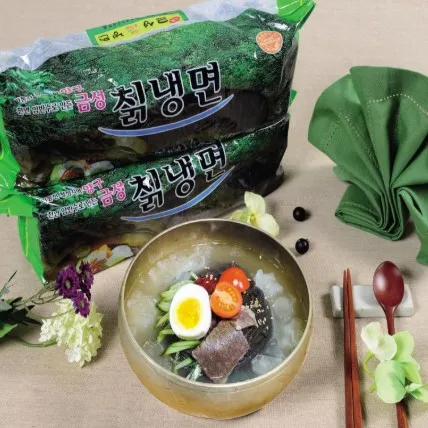 26-금성)칡냉면 사리 2kg(10인분) 1팩 식봄최저가 천연암반수로 만든 냉면 이미지