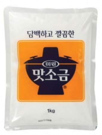 청정원)미원 맛소금 1kg 